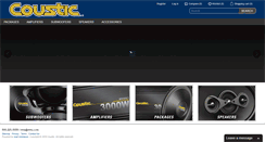 Desktop Screenshot of coustic.com